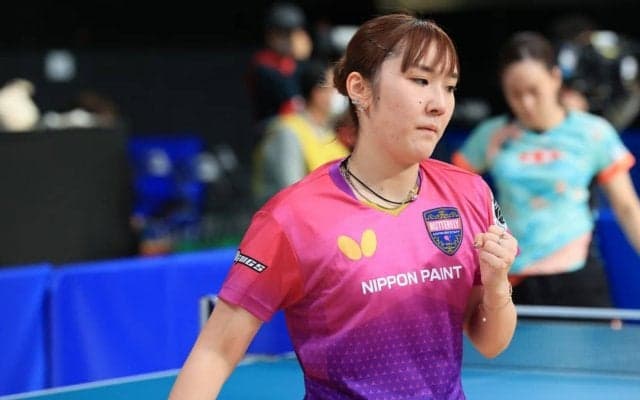 加藤美優、前年度覇者の石川佳純を撃破＜全日本卓球2022＞