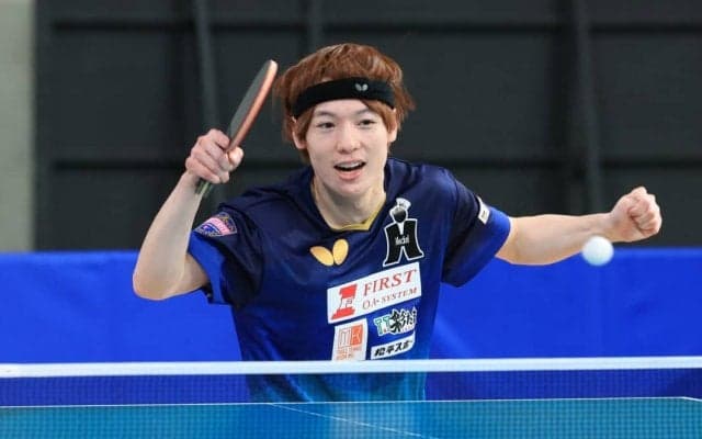 元日本代表・松平健太、4年ぶりのベスト8＜全日本卓球2022男子単6回戦＞