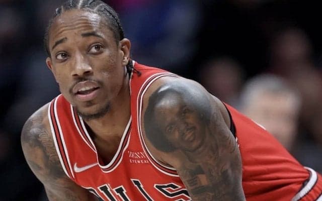 古巣との対戦を制したデローザン…ラプターズの後輩アヌノビーにハッパをかける？