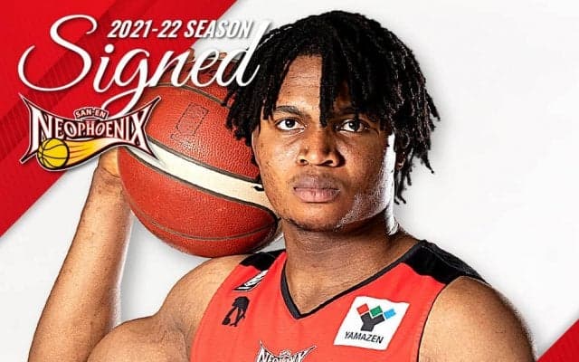 ピータージュニア・オコエ（名古屋学院大学1年生）が三遠ネオフェニックスにアマチュア選手として新加入