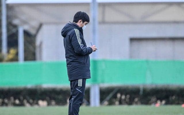 日本代表、サウジ戦に向けバチバチ練習！「メモを取る森保監督」を前にサブ組が見せた緊迫感