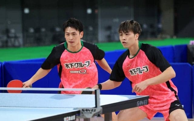 大島祐哉、男子ダブルス準決勝棄権　PCR検査で陽性反応＜全日本卓球2022＞