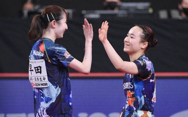みまひな 4連覇まであと1つ！圧巻のストレート勝ちで決勝進出【全日本卓球】