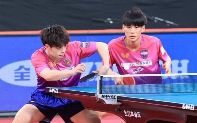 アジア王者・宇田/戸上ペアが執念の逆転勝利　張本/森薗の待つ決勝へ＜全日本卓球2022＞