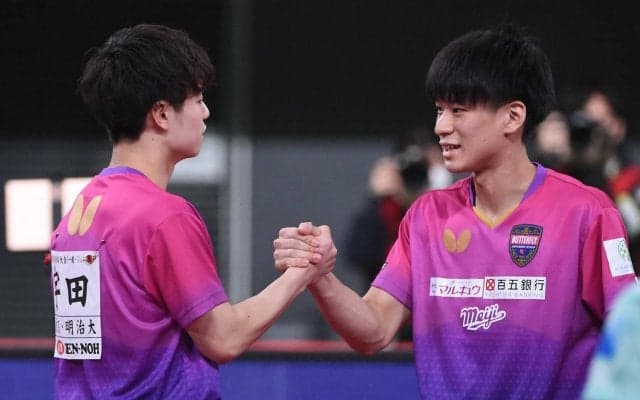 21年世界卓球銅の宇田・戸上 フルゲームを制し決勝進出！【全日本卓球】