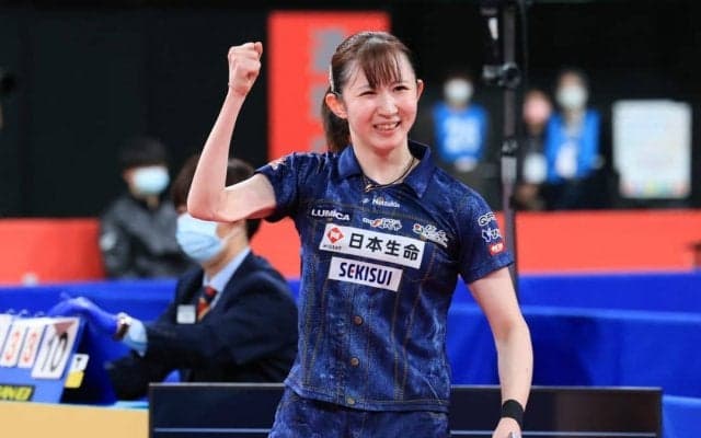 早田ひな、執念の逆転勝利で2年ぶりの決勝へ＜全日本卓球2022＞