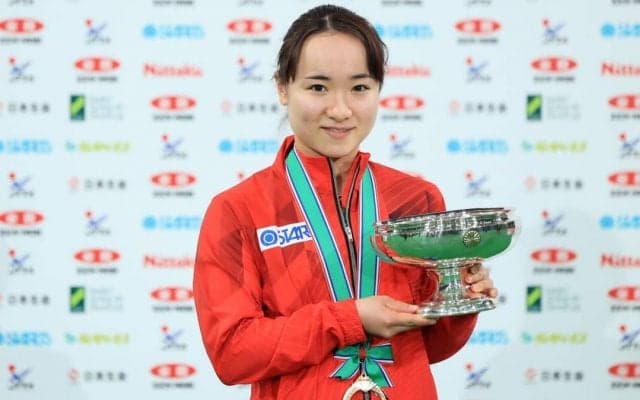 伊藤美誠が3年ぶり3回目V　女子シングルスランキング一覧＜全日本卓球2022＞