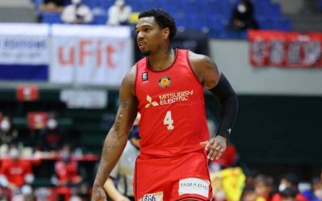 名古屋Dのコティ・クラークが負傷…右肩甲下筋筋損傷で全治未定