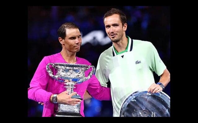 メド 2年連続準V「これが人生」