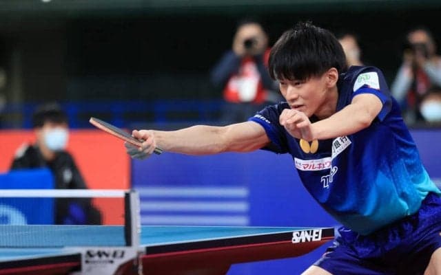 卓球男子世界ランキング(2022年第5週)｜全日本王者・戸上隼輔が急上昇
