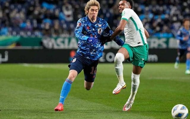 豪快ミドルの伊東純也、UAE記者は「傑出した存在」と称賛　英紙も「あっと驚くゴール」
