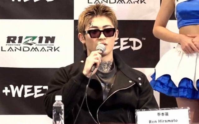 【格闘技／RIZIN LANDMARK vol.2】平本蓮は“二刀流ファイター”鈴木千裕と対戦「マジ最高の試合をします」