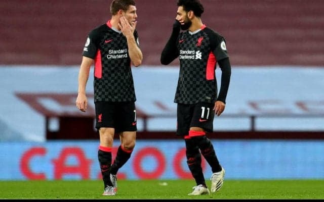 今季絶好調のサラーを同僚ミルナーも称賛「彼のゴールには拍手を送るしかない」