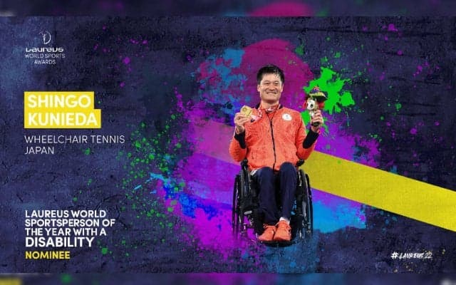 「ローレウス世界スポーツ賞2022」に東京パラ金の国枝慎吾らテニス界から6名がノミネート