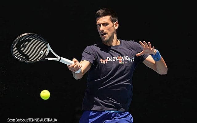 ジョコビッチの伝記作家が、「彼はワクチン接種を受けているようだ」と発言