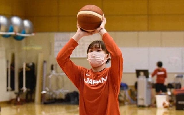 「技術だけでなく、メンタル面でもいろんなことを学んでいる」と期待のシューター吉田舞衣