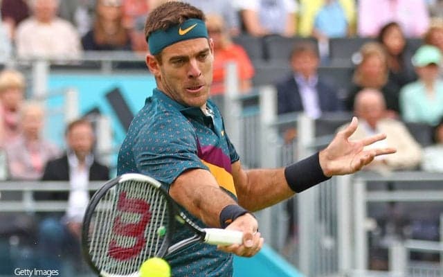 来週2年8ヵ月ぶり復帰となるデルポトロが、大会での練習姿を公開、「また会えるなんて、なんて素敵なことでしょう」