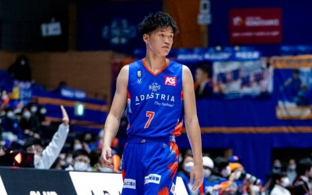 茨城ロボッツの脇真大が2月5・6日富山戦をもって特別指定選手としての活動を終了