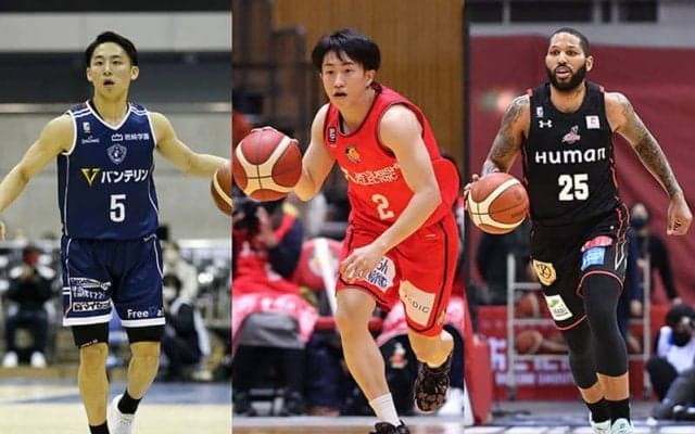 Bリーグが1月度の月間MVP候補選手を発表…3人のガードがノミネート