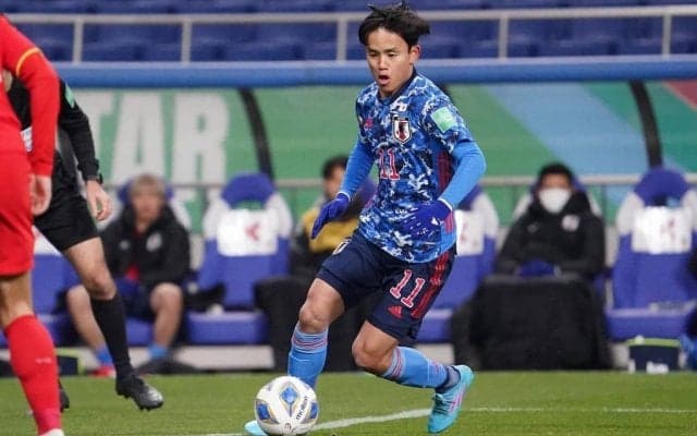 サッカー日本代表｢推奨スタメン＆フォーメーション｣！「衝撃的活躍」の旗手怜央や三笘薫を先発起用！久保建英の出場は？【図表】