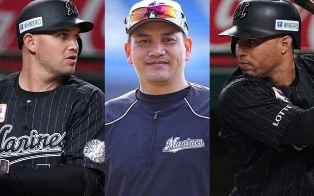 井口監督が3傑入り、助っ人コンビ上位浮上なるか　ZOZOマリン本塁打数トップ10