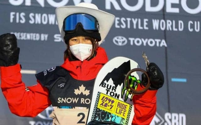 スノーボード村瀬心椛、13歳で世界の頂点に立つも「ただの中2や！」。金メダルを狙う“原動力”