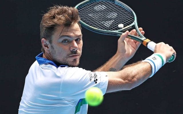 元世界3位ワウリンカが「約1年ぶり」のヒッティング、2度の左足手術から復活を目指す