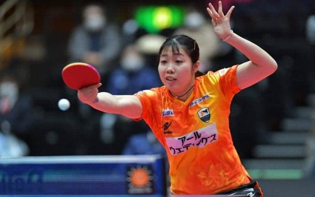 【Tリーグ女子】“大学生Tリーガー”枝廣瞳、貴重な勝利　トップ名古屋が白星