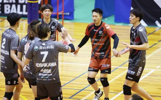 Vリーグの試合結果一覧と順位（V2男女・2月5日）