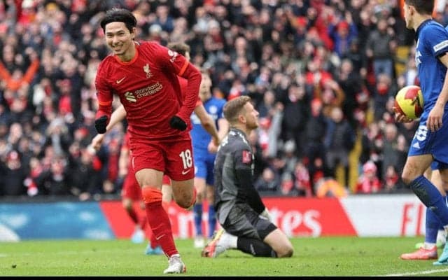 「一気に急加速した」“カップ戦男”南野拓実のリバプール50試合目弾をファン称賛「切り替えが早い」