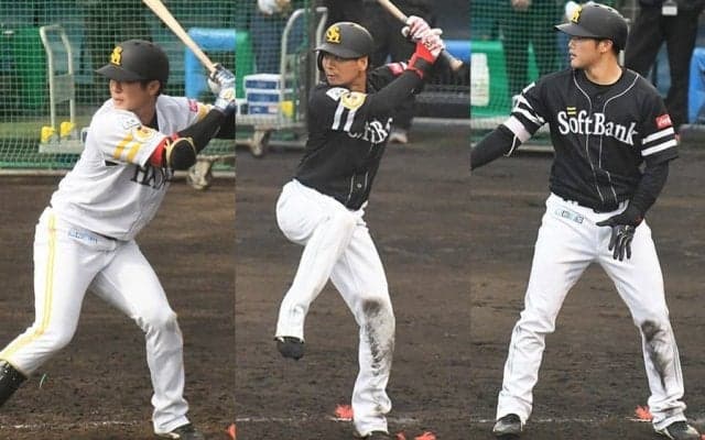 次なる鷹の“育成の星”に？　連日アピールの新人トリオに藤本監督「大したもの」