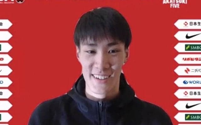 現役大学生として代表合宿に臨む高島紳司「まだまだ遠い場所かなと思っていた」