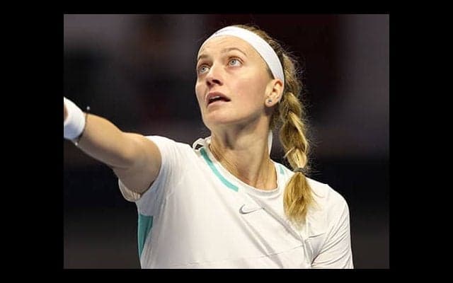 クヴィトバ 完勝で初戦突破