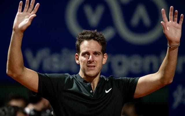 自身のトレードマークにキスをしてコートを去ったデルポトロ「今日が最後だとしても幸せ」[アルゼンチン・オープン]