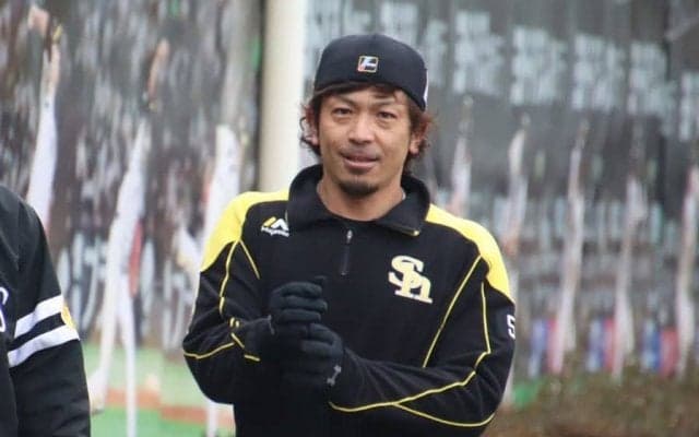 鷹・松田は「可愛すぎる38歳」　柳田らとキャンプ合流、お茶目な姿にファン大喜び