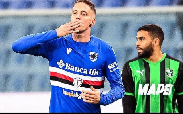 サンプドリア、今冬加入のDFコンティと契約延長!　加入後3試合で2ゴール