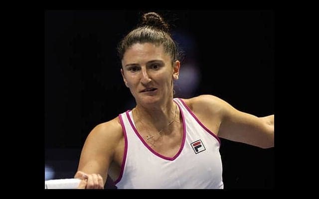 クヴィトバに金星 快勝で8強