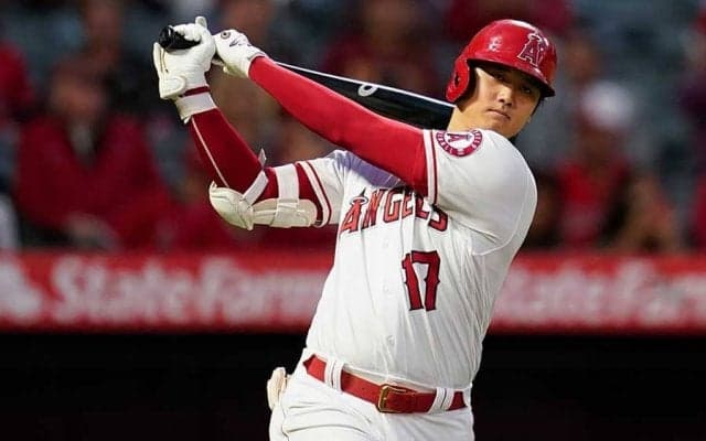 大谷翔平がMLB現役最強打者TOP10に選出　米メディア選定、トラウトを上回る評価
