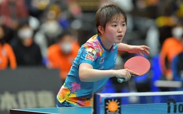【Tリーグ】芝田沙季が世界ランク21位のカットマンに勝利　日本ペイント、首位キープ