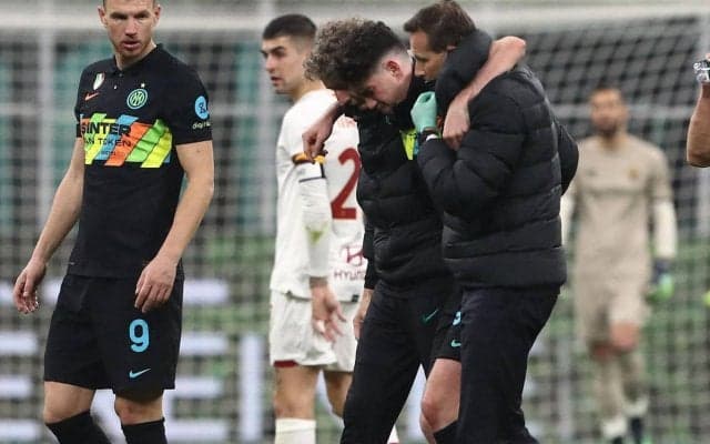 右足首捻挫のバストーニが練習復帰! リバプール戦で復帰の可能性も