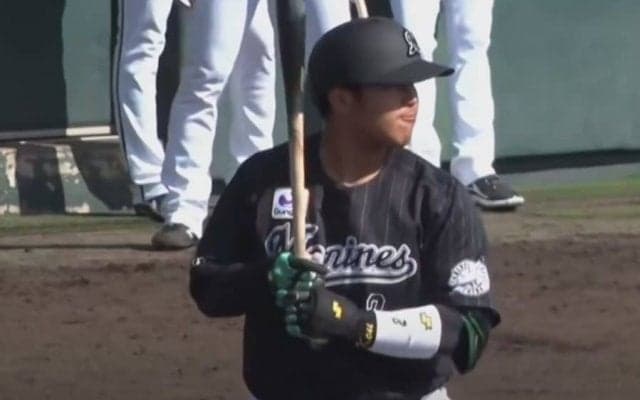 「貫禄ありすぎ」「これがルーキー？」ロッテドラ1の“柔らか”打撃をファン絶賛