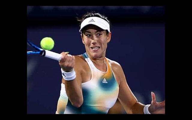 連覇狙うムグルサ 初戦突破