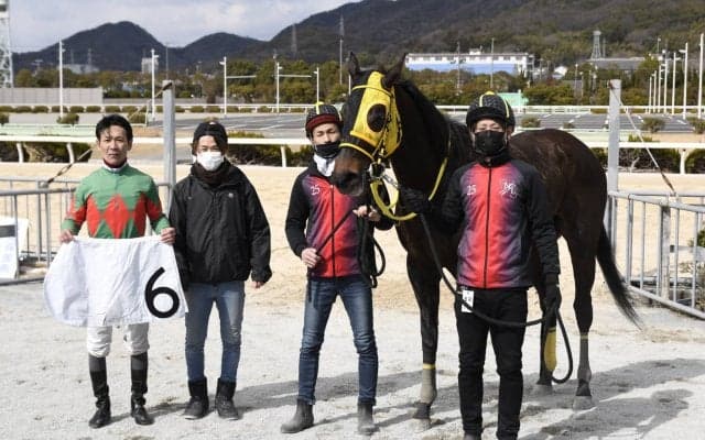 【姫路6R】人気YouTuber ヒカル氏所有 ヒメノタヅナが初勝利