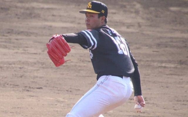 戦力外となった広島時代とどう違う？　A組昇格の鷹育成右腕が高知で遂げた“変貌”