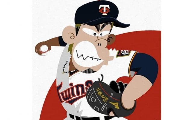 前田健太とTシャツ合作　独特過ぎる画風でバズった“野球イラストレーター”の正体は？