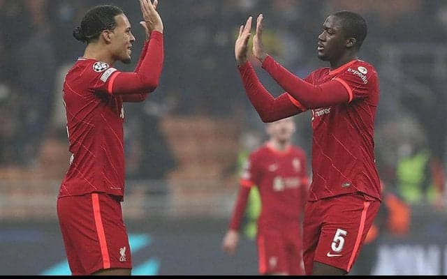 レーティング：インテル 0-2 リバプール《CL》