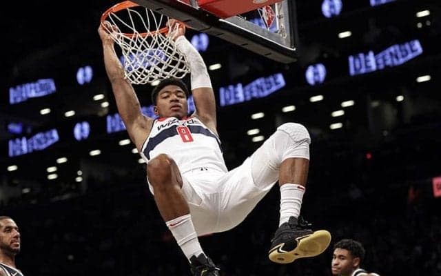 八村塁、ダンク4本などで今季最多20得点…復帰戦で勝利に貢献