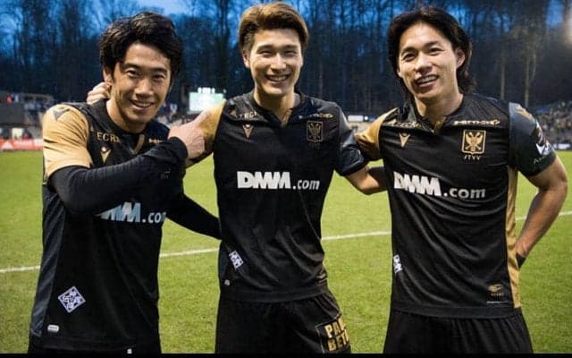 香川真司も大喜び！シント＝トロイデンの日本人選手たちがサッカーテニスで勝利！