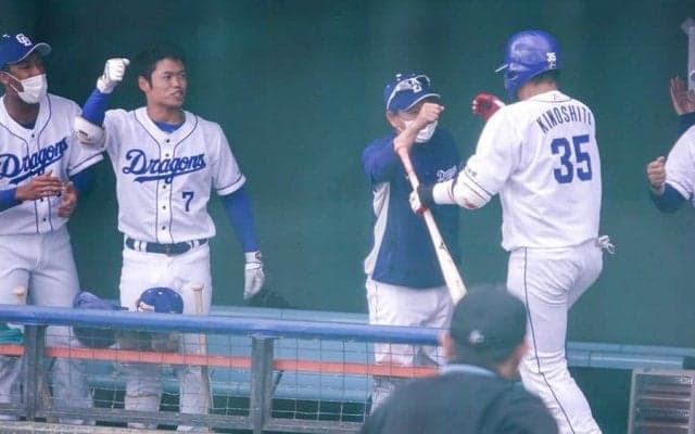 中日・立浪監督、対外試合2連勝　京田がエンドラン成功、先発の高橋宏3回零封