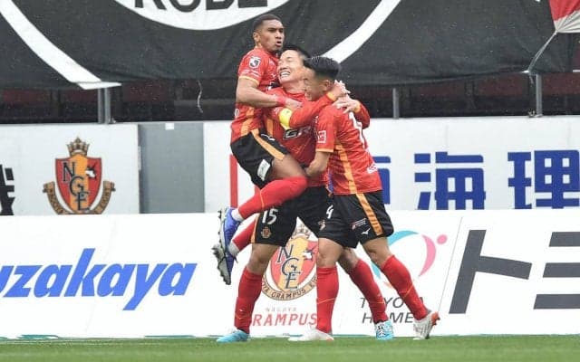 キャプテン稲垣祥が開幕ゴール！名古屋は扇原貴宏が一発退場の神戸を寄せ付けず昨季の上位対決を制す【明治安田J1第1節】